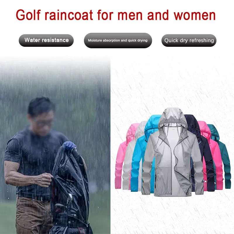 Golf Raincoat Lightweight Jack - Fishing Jacket Waterproof review and price