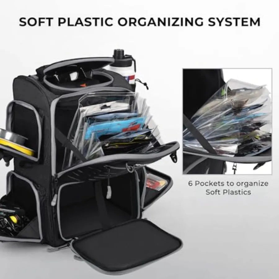 Fishing tackle backpack for ou - Fishing Backpack review and price